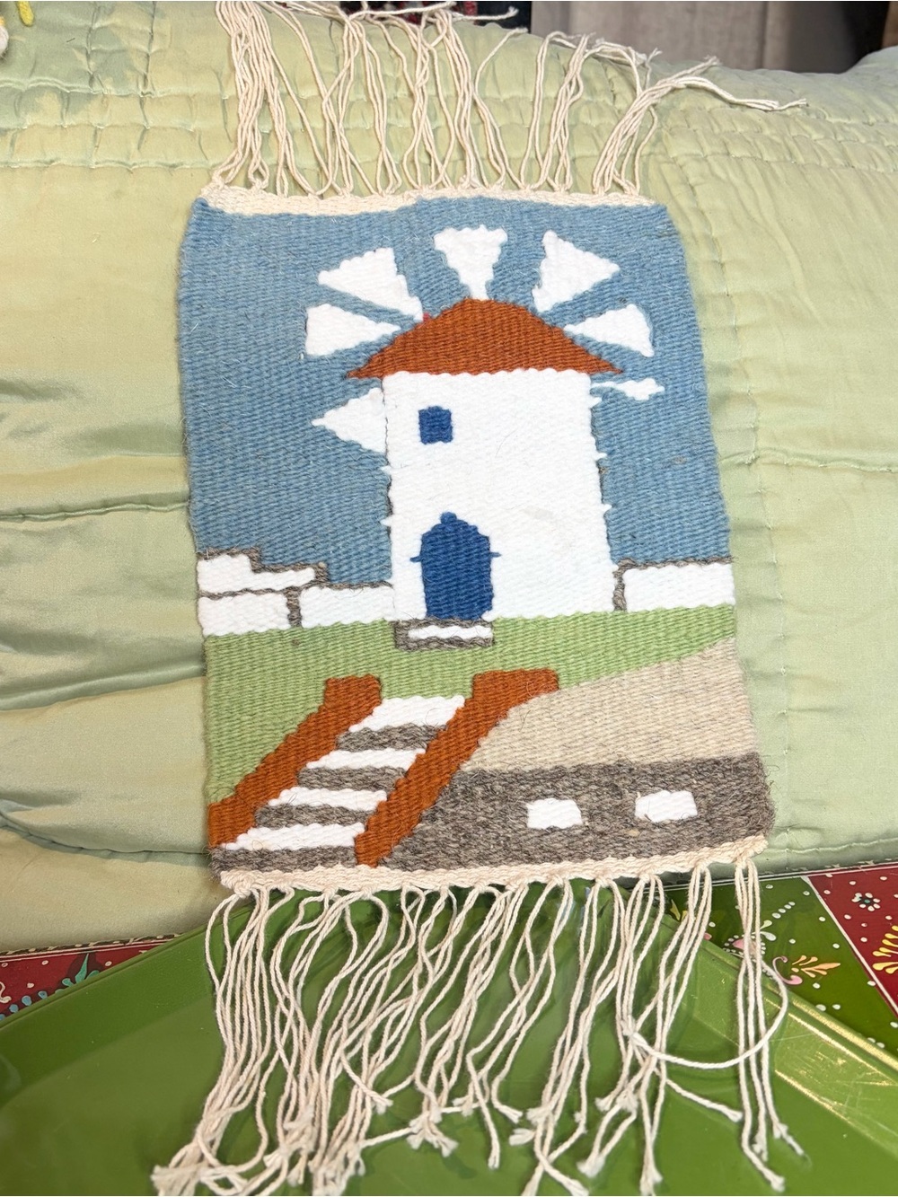 Lighthouse Woven Art